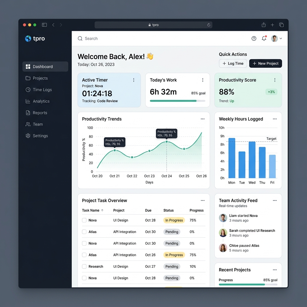 tpro Dashboard